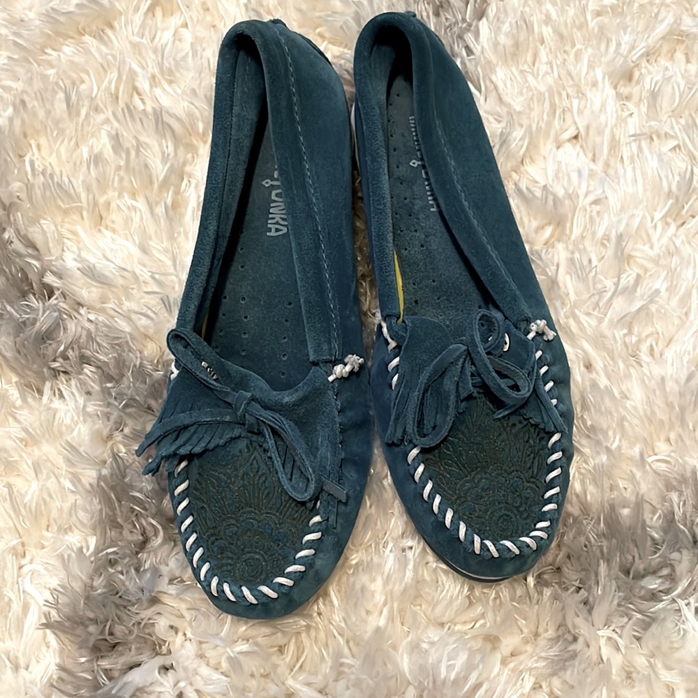 Minnetonka moccasins Kilty Hardsole